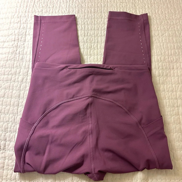 Lululemon Swift Speed High-Rise Crop 21" - Vintage Plum 6 - Picture 3 of 7